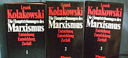 Kolakowski, Marxismus, Entstehung, Entwicklung, Zerfall
