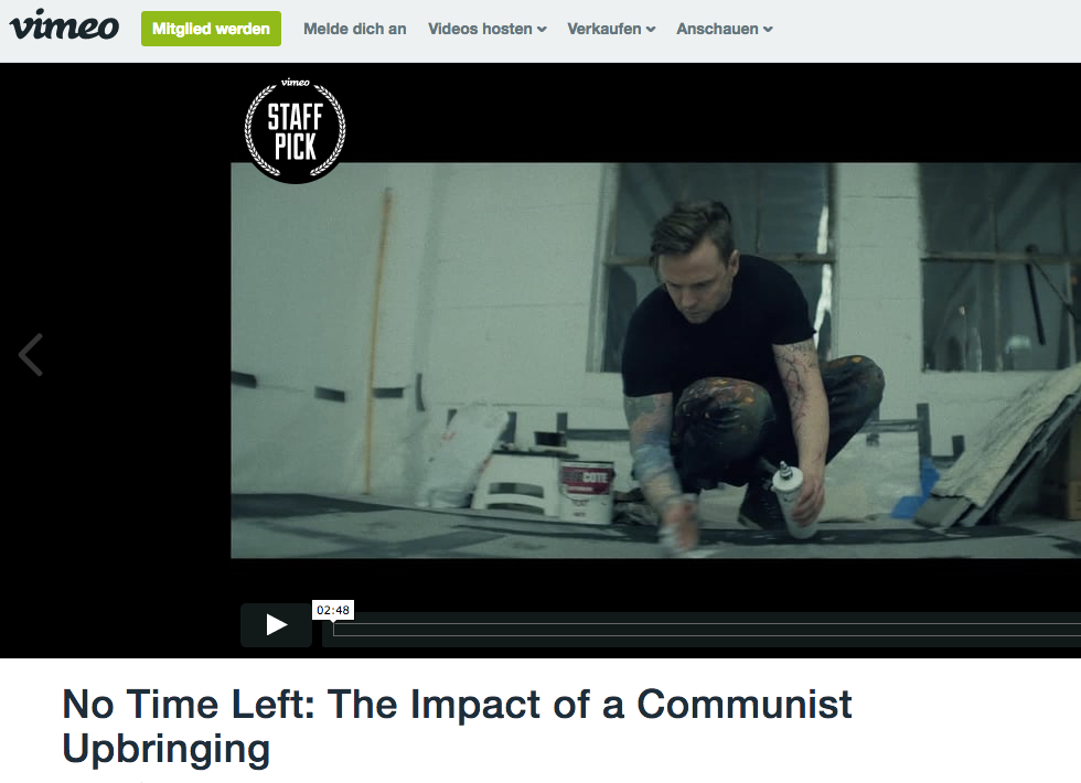 Screenshot des Videos auf Vimeo