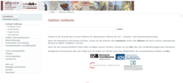 Screenshot: OstDok - Osteuropa Dokumente online