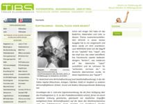 Seite "Kapitalismus - Segen, Fluch oder beides?" des Tiroler Bildungsservice