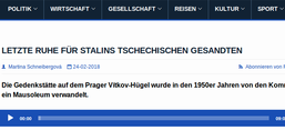 Screenshot von radio.cz