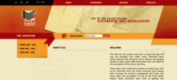 Screenshot der Website www.kgbdocuments.eu