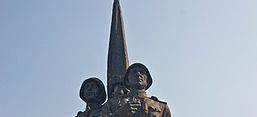 Soldatenstatue an der Grünen Brücken in Vilnius (C) Ekaterina Makhotina