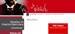 Screenshot von ebert-gedenkstaette.de