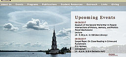 Institute of Slavic, East European and Eurasian Studies, Screenshot von der Website des Instituts