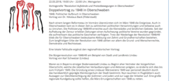 Screenshot der Website des Veranstalters