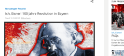 Screenshot des Projekts auf br.de