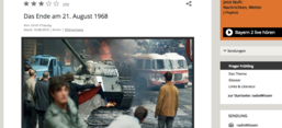 Screenshot des Features auf Bayern 2