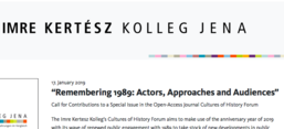 Screenshot der Veranstaltungsmitteilung auf imre-kertesz-kolleg.uni-jena.de