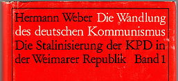 Umschlag des Buches "Die Wandlung des Kommunismus", Bd. 1