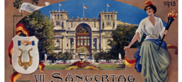 Screenshot der Ausstellungsankündigung