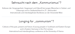 Titel der Tagung auf vorläufigem Tagungsprogramm