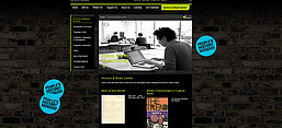Screenshot der Website http://www.phm.org.uk/archive-study-centre/