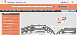 Screenshot der Webseite