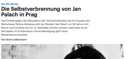 Screenshot zum Beitrag auf deutschlandfunk.de