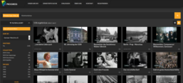 Screenshot der PROGRESS Webseite