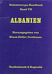 Buchcover von Klaus-Detlev Grothusen (Hrsg.): Südosteuropa-Handbuch. Band 7: Albanien. Göttingen: Vandenhoeck & Ruprecht 1993.