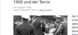 Screenshot der Website des Dossiers
