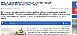 Screenshot von radio.cz
