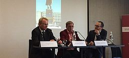 Podiumsdiskussion zur Buchpräsentation "Dreizack und Roter Stern" © Bundesstiftung zur Aufarbeitung der SED-Diktatur
