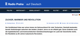 Screenshot von Radio Praha