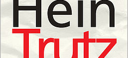 Cover des Buches "Trutz", Verlag Suhrkamp