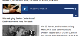 Screenshot von ndr.de