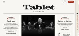 Screenshot des Titelbildes des Tablet Magazines zur reinen Illustration