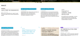 Screenshot von Startseite des Onlinedossiers auf dekoder.org: http://www.dekoder.org/de/dossier/19172017-100-jahre-revolution