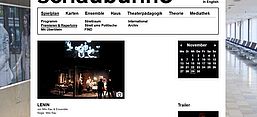 Screenshot aus dem Programm der Schaubühne