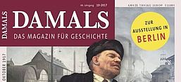 Cover der DAMALS-Ausgabe "Oktober 1917 – Europa und die Russische Revolution", Konradin Mediengruppe