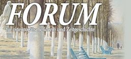Cover FORUM für osteuropäische Ideen- und Zeitgeschichte Jg. 20 (2016) Heft 1