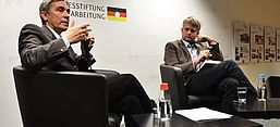 Der Autor, Alexander Vatlin, im Gespräch mit Ulrich Mählert © Bundesstiftung zur Aufarbeitung der SED-Diktatur