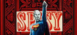 Lenin Superman, Collage von Karel Trinkewitz, ohne Titel, o.D., Forschungsstelle Osteuropa an der Universität Bremen, FSO 2-060 