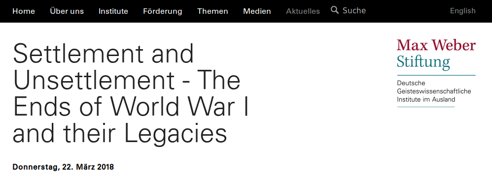 Screenshot von maxweberstiftung.de