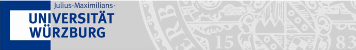 Logo der Universität Würzburg