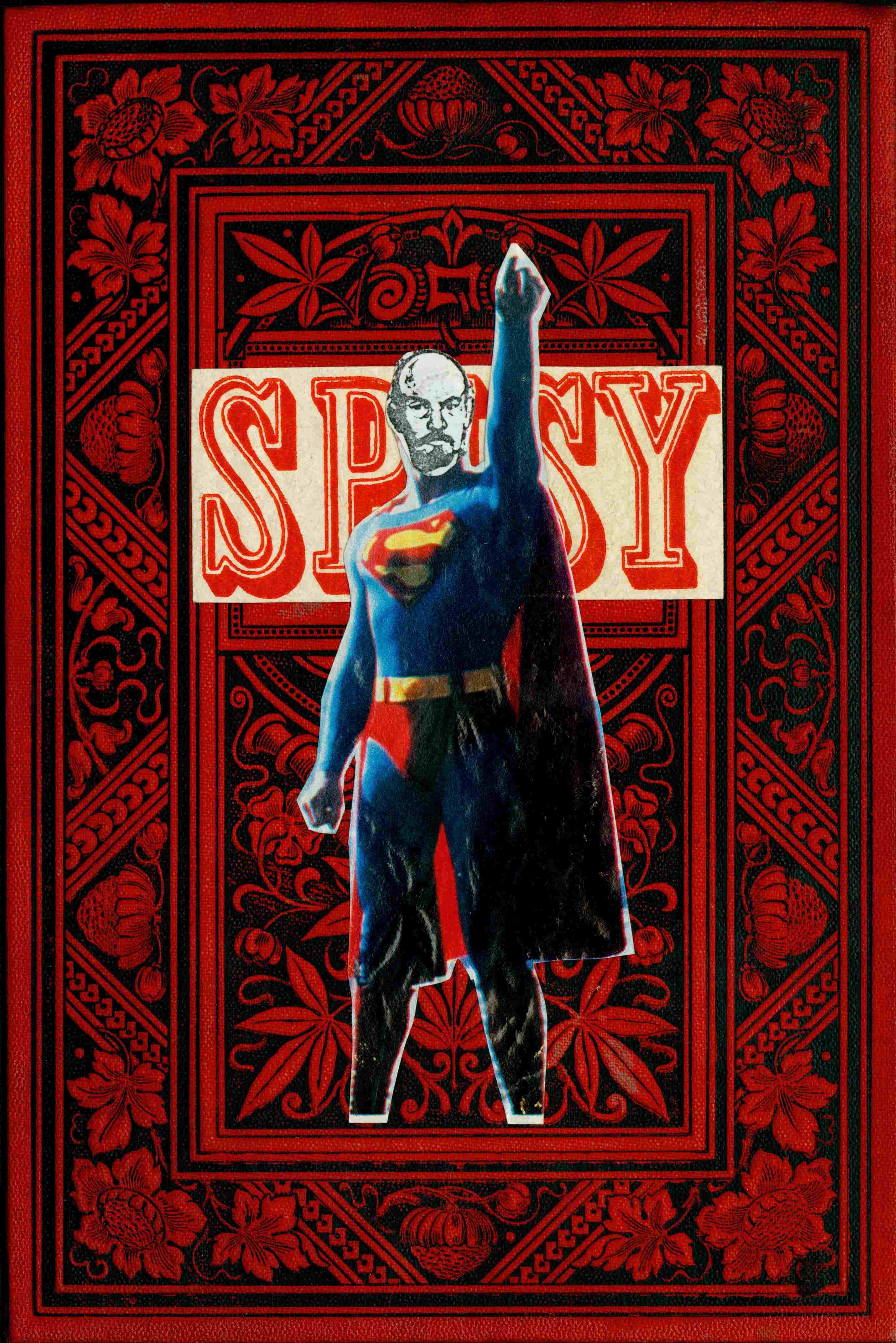 Lenin Superman, Collage von Karel Trinkewitz, ohne Titel, o.D., Forschungsstelle Osteuropa an der Universität Bremen, FSO 2-060 