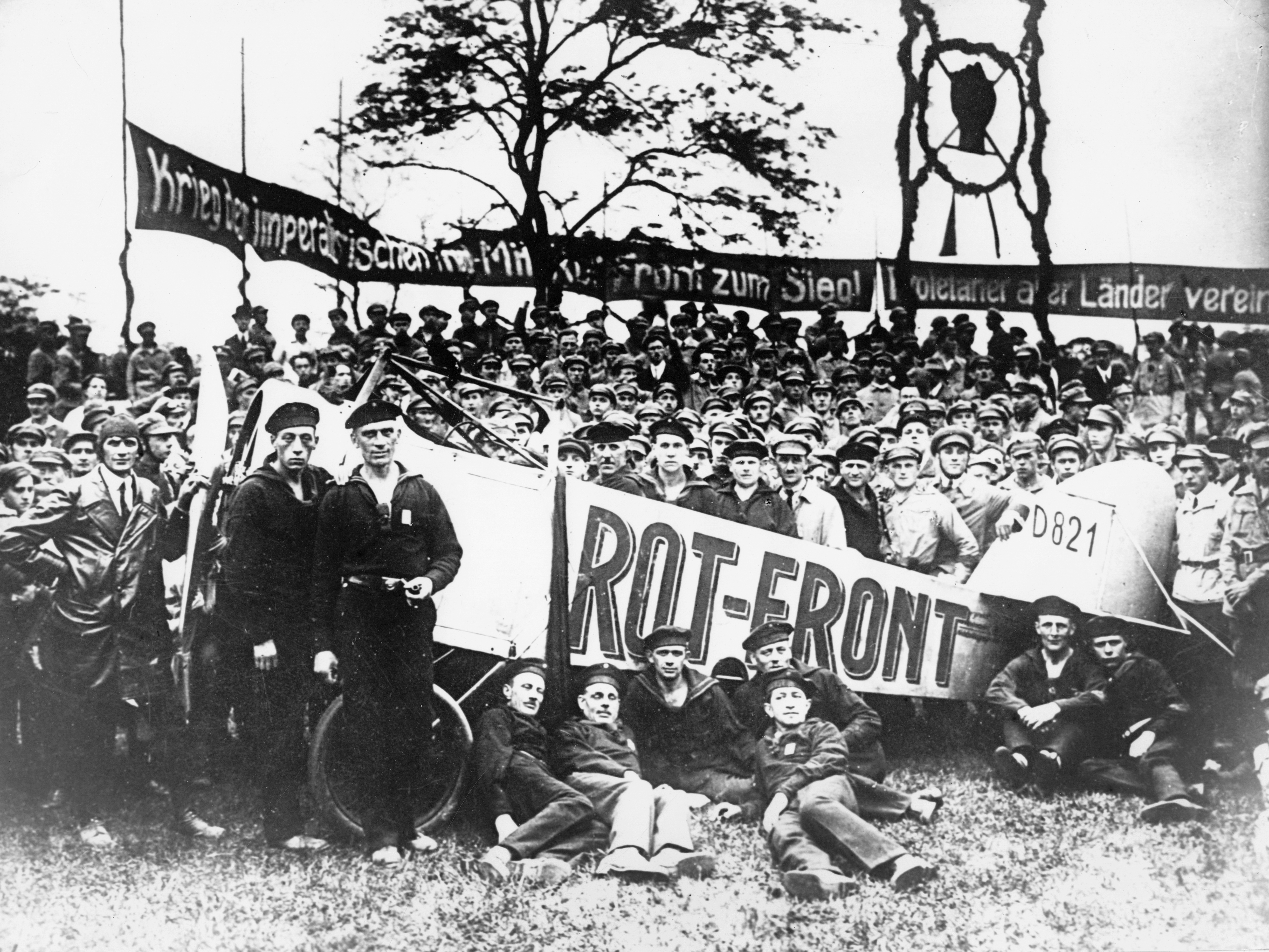 Roter Frontkämpferbund während der Weimarer Republik, Ort unbekannt, undat., picture alliance / ZB