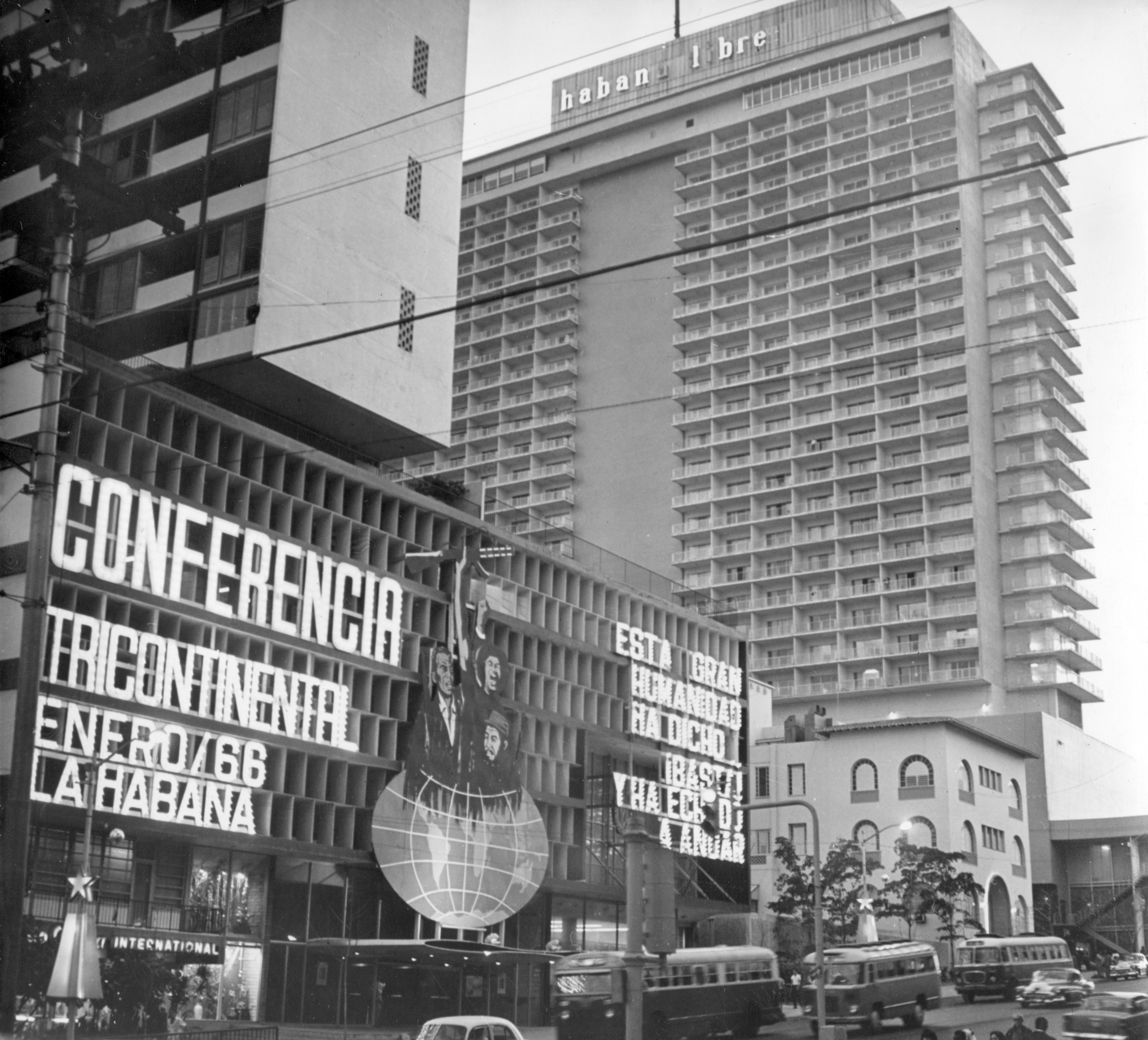 Blick auf Tagungshotel Habana Libre während der Konferenz, picture alliance / ADN Zentralbild