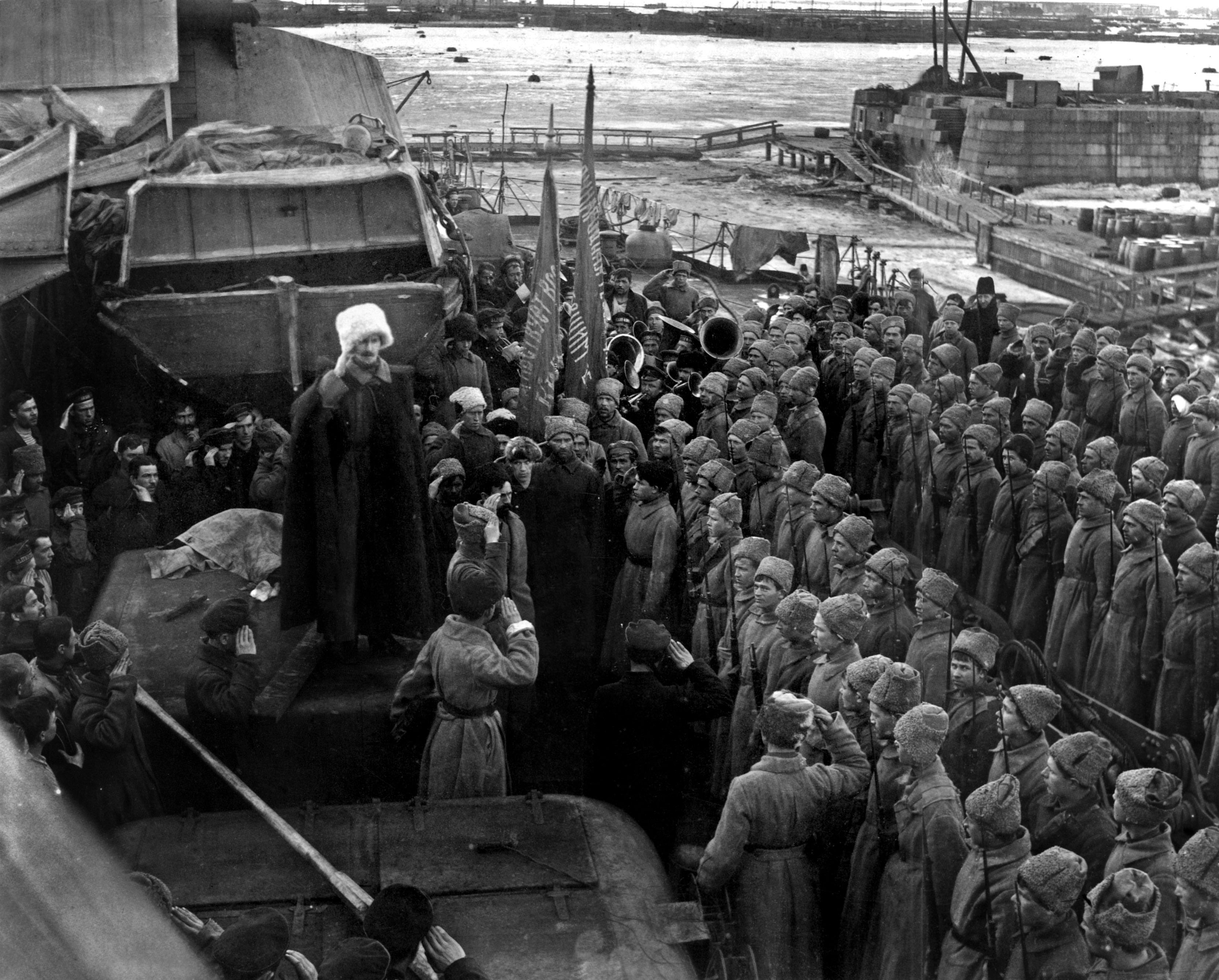 Matrosen in Kronstadt, Februar 1921, Rue des Archives/RDA/Süddeutsche Zeitung Photo