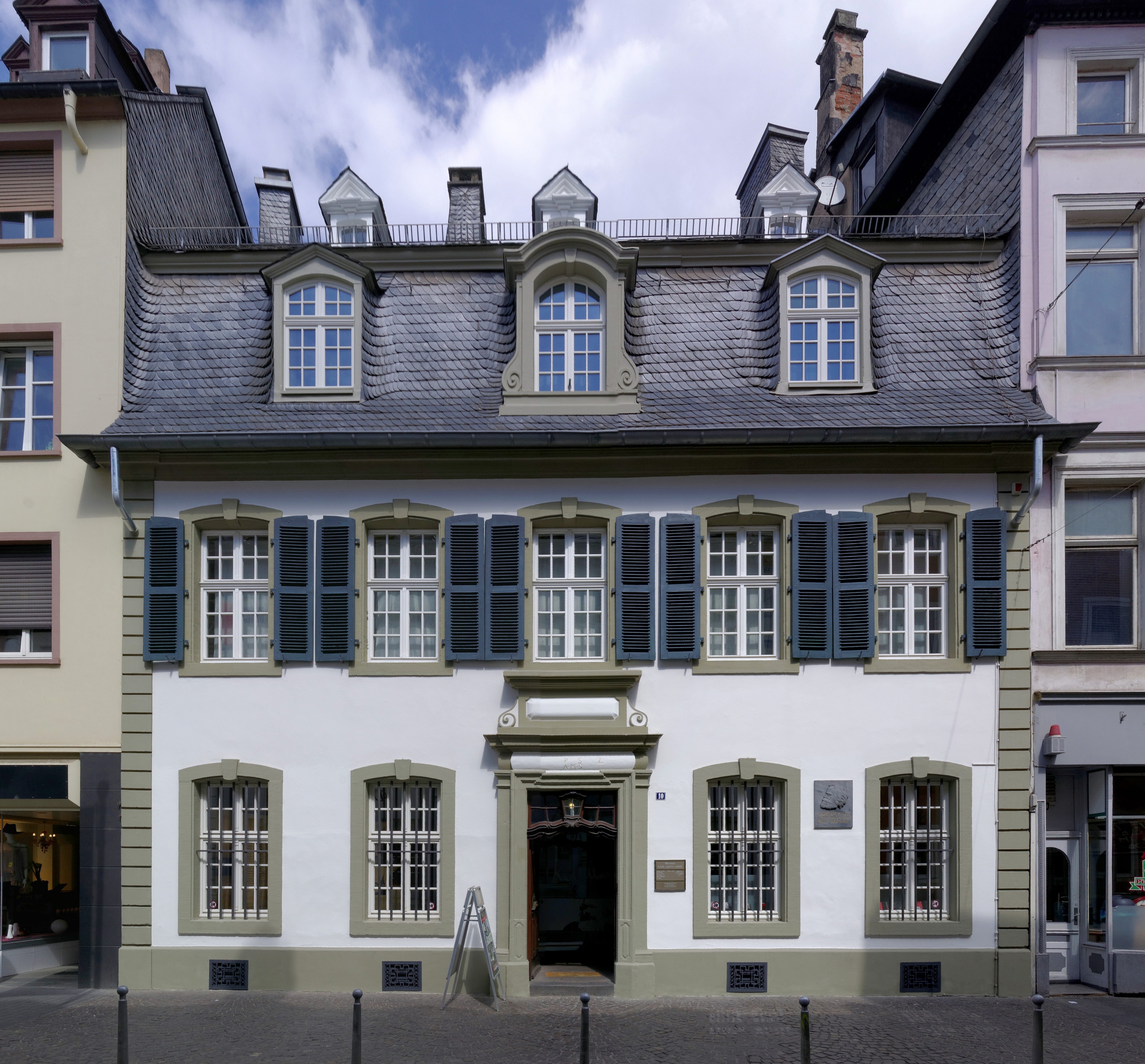 Karl Marx Geburtshaus, Urheber: Berthold Werner, Lizenz: CC BY-SA 3.0