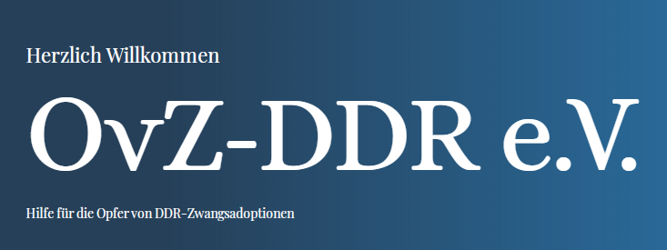 Screenshot Webseite OvZ-DDR e.V.