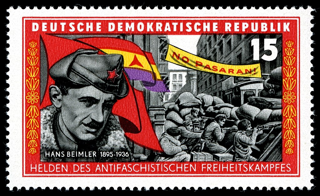 DDR-Briefmarke von 1966. Quelle: nightflyer / wikipedia