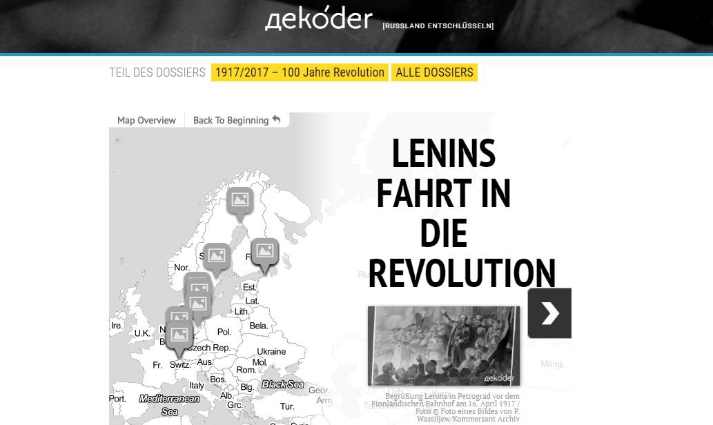 Screenshot des Beitrags auf dekoder.de