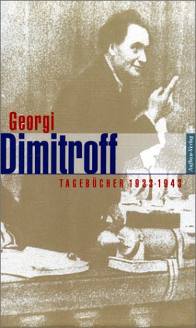 Cover des Buches "Georgi Dimitroff: Tagebücher 1933-1943", Aufbau-Verlag
