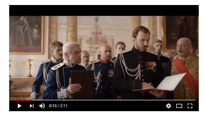 Screenshot des Trailers zu "Mathilde"