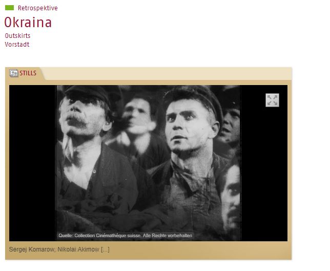 Screenshot von berlinale.de