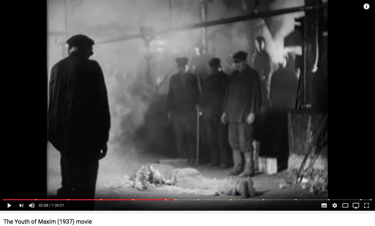 Screenshot von YouTube